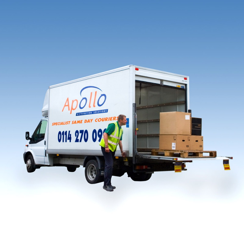 Luton Box Van with Tail Lift
